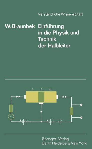 Produktbild: Einf&uuml;hrung in die Physik und Technik der Halbleiter