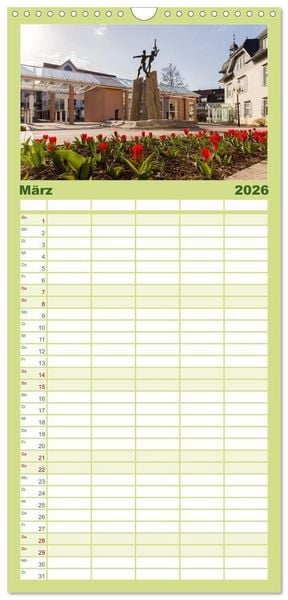 Produktbild: Familienplaner 2026 - Freudenstadt 2026 mit 5 Spalten (Wandkalender, 21 x 45 cm) CALVENDO