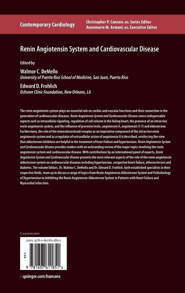 Produktbild: Renin Angiotensin System and Cardiovascular Disease