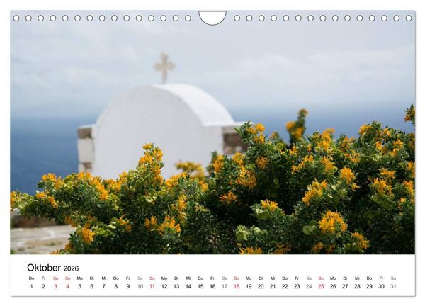 Produktbild: Paros, Perle der Kykladen (Wandkalender 2026 DIN A4 quer), CALVENDO Monatskalender