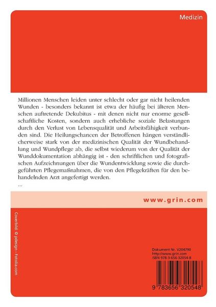 Produktbild: Grundlagen der Wunddokumentation