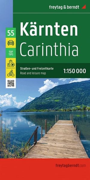 Produktbild: Freytag & berndt Stra&szlig;enkarte K&auml;rnten 1:150.000