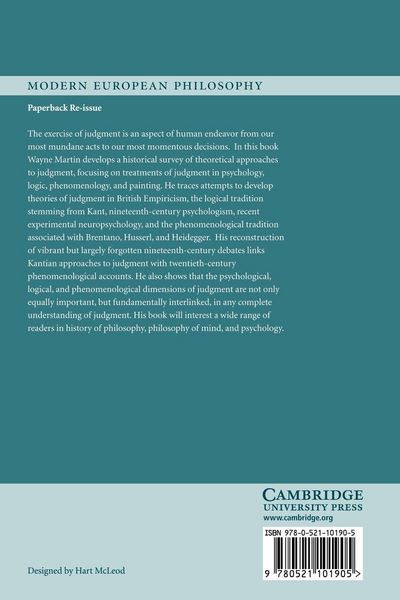 Produktbild: Theories of Judgment