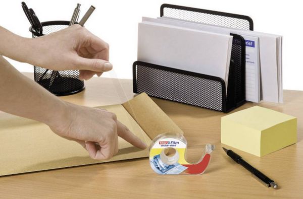 Produktbild: TESA 57910 Doppelseitiges Klebeband tesafilm&reg; Transparent (L x B) 7.5m x 12mm