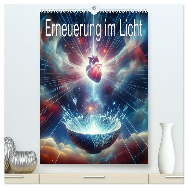 Erneuerung im Licht (hochwertiger Premium Wandkalender 2026 DIN A2 hoch), Kunstdruck in Hochglanz