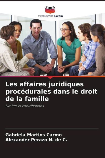 Produktbild: Les affaires juridiques proc&eacute;durales dans le droit de la famille