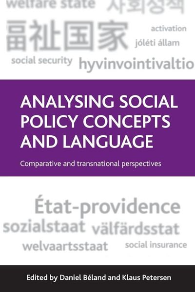 Produktbild: Analysing social policy concepts and language