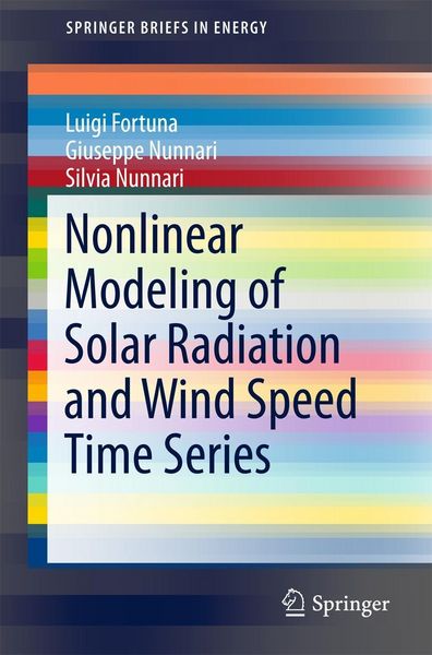 Produktbild: Nonlinear Modeling of Solar Radiation and Wind Speed Time Series