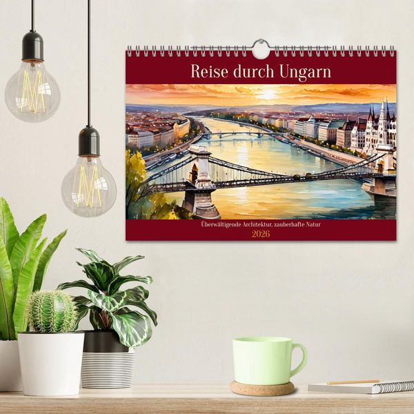 Produktbild: Reise durch Ungarn (Wandkalender 2026 DIN A4 quer), CALVENDO Monatskalender
