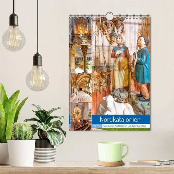 Produktbild: Nordkatalonien, Spirituelle Kraftorte im Land der Katharer (Wandkalender 2026 DIN A4 hoch), CALVENDO Monatskalender