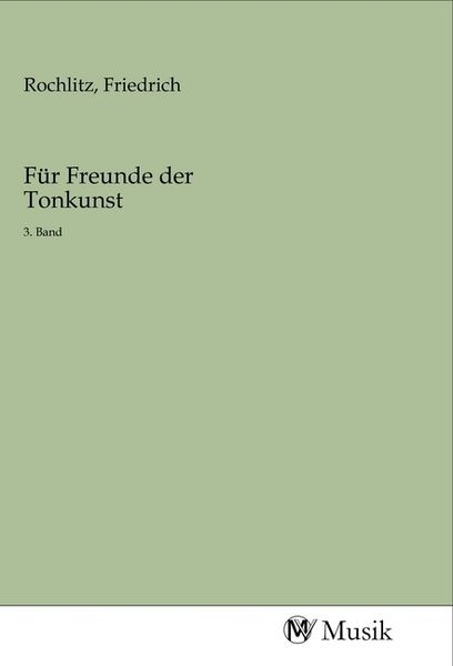 Für Freunde der Tonkunst, Taschenbuch von , MV-Musik, 9783968771557