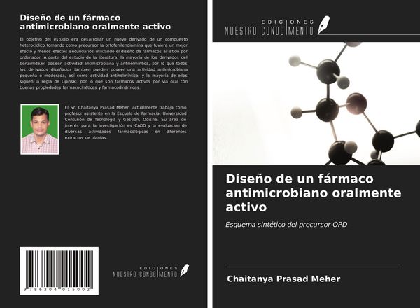 Produktbild: Dise&ntilde;o de un f&aacute;rmaco antimicrobiano oralmente activo