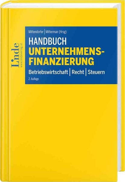 Produktbild: Handbuch Unternehmensfinanzierung