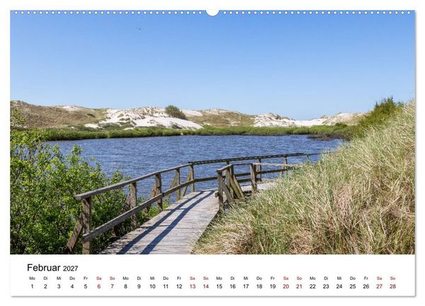 Produktbild: Amrum - Das Paradies in der Nordsee (hochwertiger Premium Wandkalender 2027 DIN A2 quer), Kunstdruck in Hochglanz