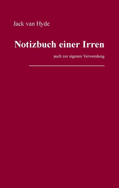 Produktbild: Notizbuch einer Irren