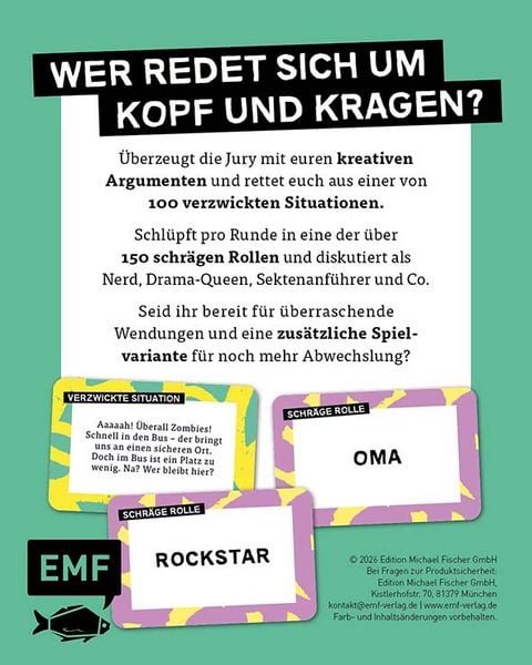 Produktbild: Kartenspiel: Rette sich, wer kann! &ndash; Das Diskussions-Spiel