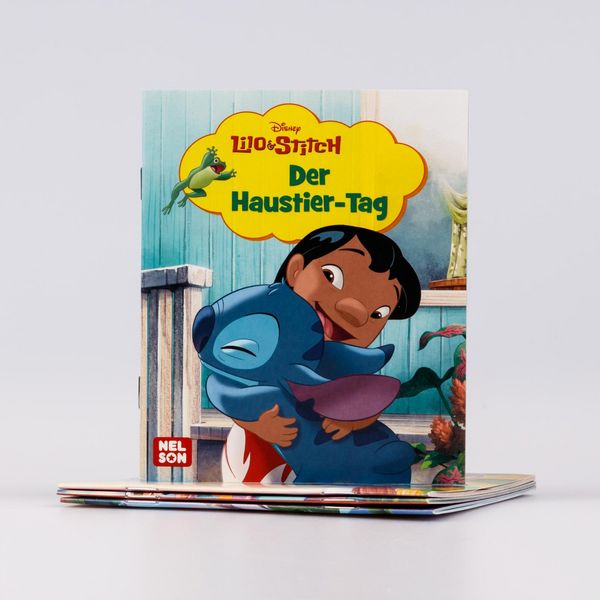 Produktbild: Nelson Mini-B&uuml;cher: 4er Disney Lilo & Stitch 1-4