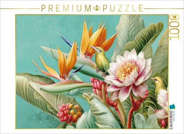CALVENDO Puzzle Exotische Pflanzenwelt | 1000 Teile Lege-Größe 64x48cm Foto-Puzzle für glückliche Stunden
