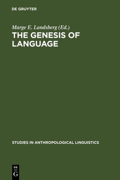 Produktbild: The Genesis of Language