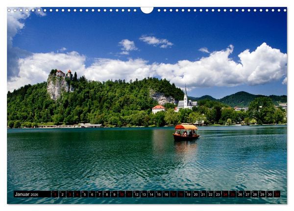 Produktbild: Slowenien (Wandkalender 2026 DIN A3 quer), CALVENDO Monatskalender