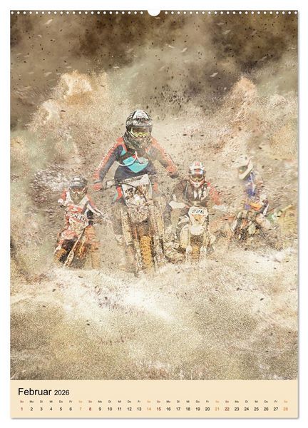 Produktbild: Motocross - Sport der Extreme (hochwertiger Premium Wandkalender 2026 DIN A2 hoch), Kunstdruck in Hochglanz