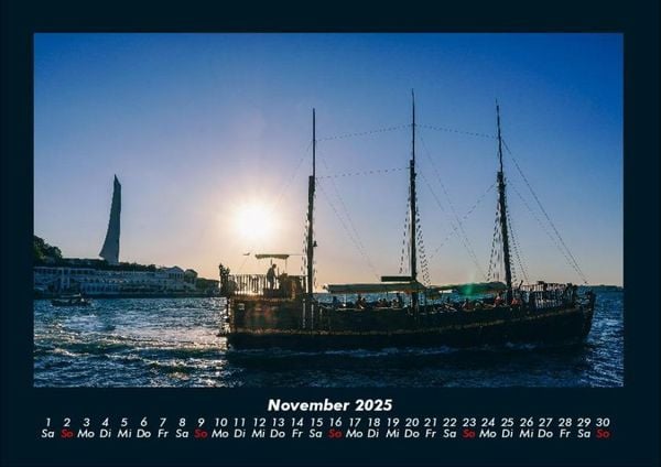 Produktbild: Boote und Segelschiffe 2025 Fotokalender DIN A4
