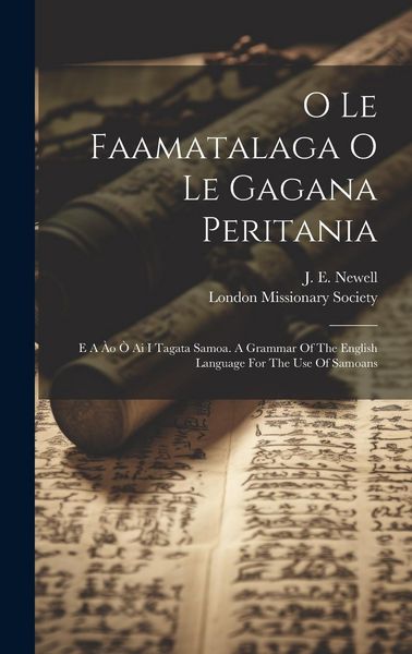 Produktbild: O Le Faamatalaga O Le Gagana Peritania
