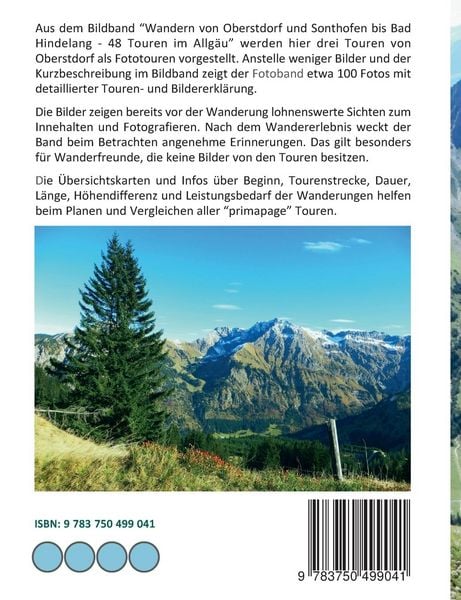 Produktbild: Oberstdorf Schnippenkopf Entschenkopf Rubihorn