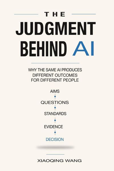 Produktbild: The Judgment Behind AI