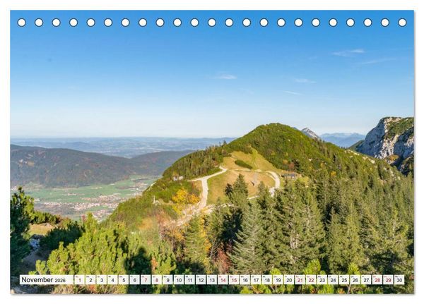 Produktbild: Der Rauschberg (Tischkalender 2026 DIN A5 quer), CALVENDO Monatskalender