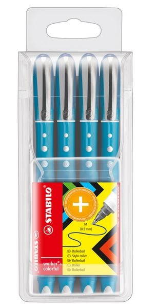 Produktbild: STABILO Tintenroller worker+ colorful
