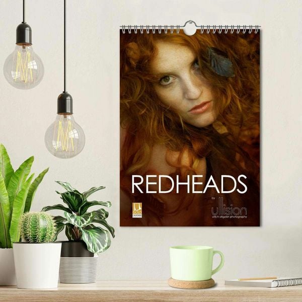 Produktbild: REDHEADS (Wandkalender 2026 DIN A4 hoch), CALVENDO Monatskalender