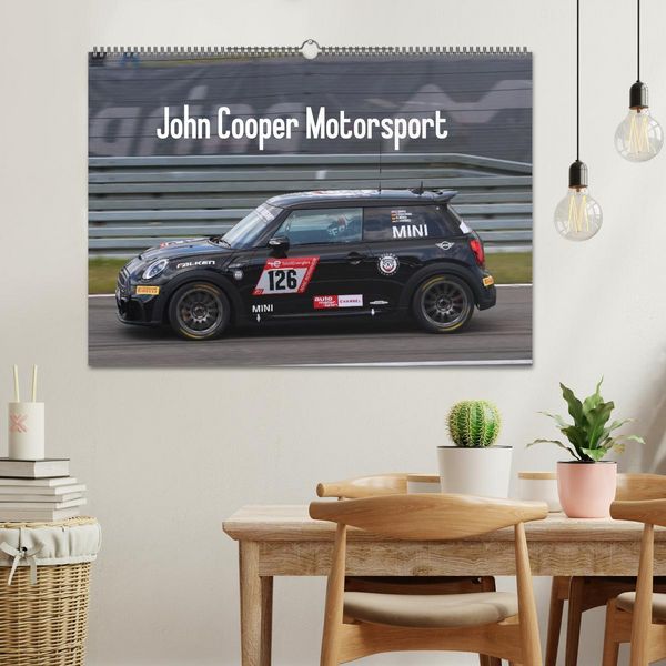 Produktbild: John Cooper Motorsport (Wandkalender 2026 DIN A2 quer), CALVENDO Monatskalender