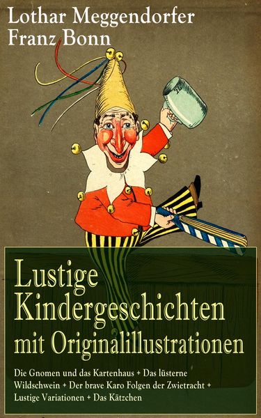 Produktbild: Lustige Kindergeschichten mit Originalillustrationen