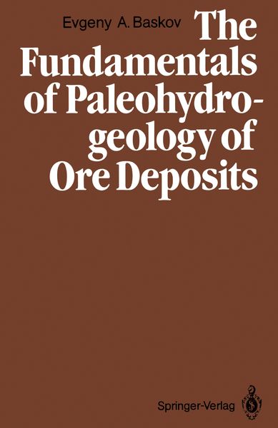 Produktbild: The Fundamentals of Paleohydrogeology of Ore Deposits