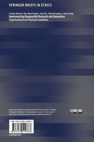 Produktbild: Implementing Responsible Research and Innovation