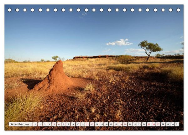 Produktbild: Australien - Northern Territory (Tischkalender 2026 DIN A5 quer), CALVENDO Monatskalender