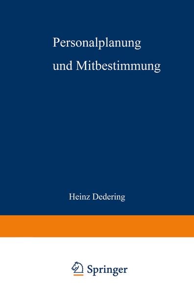 Produktbild: Personalplanung und Mitbestimmung