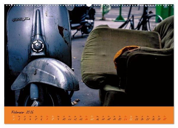 Produktbild: Vespa Liebe (Wandkalender 2026 DIN A2 quer), CALVENDO Monatskalender
