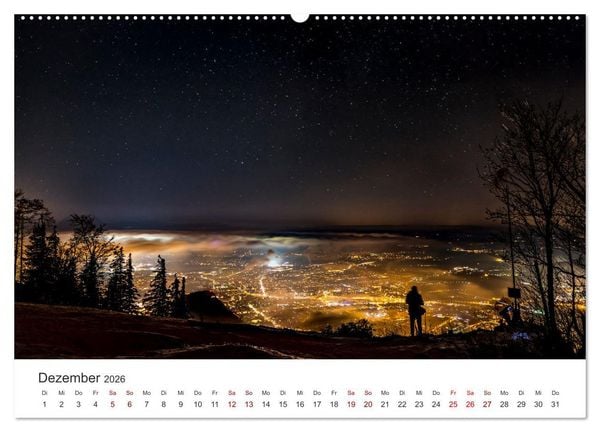 Produktbild: Alpenland &Ouml;sterreich (hochwertiger Premium Wandkalender 2026 DIN A2 quer), Kunstdruck in Hochglanz