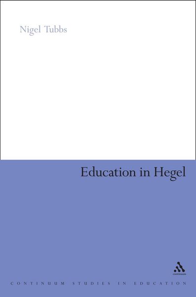 Produktbild: Education in Hegel