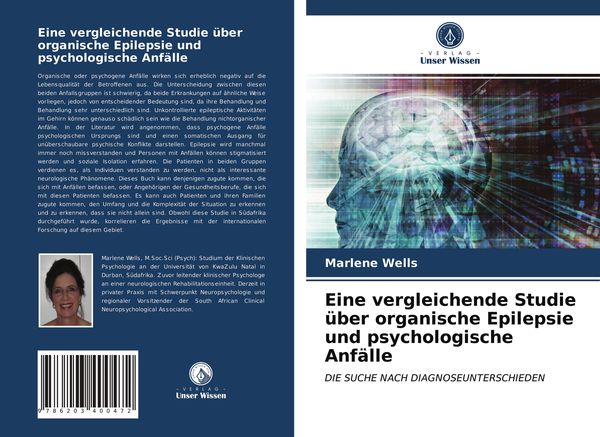 Produktbild: Eine vergleichende Studie &uuml;ber organische Epilepsie und psychologische Anf&auml;lle