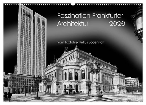 Produktbild: Faszination Frankfurter Architektur (Wandkalender 2026 DIN A2 quer), CALVENDO Monatskalender