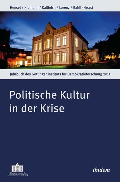 Produktbild: Politische Kultur in der Krise
