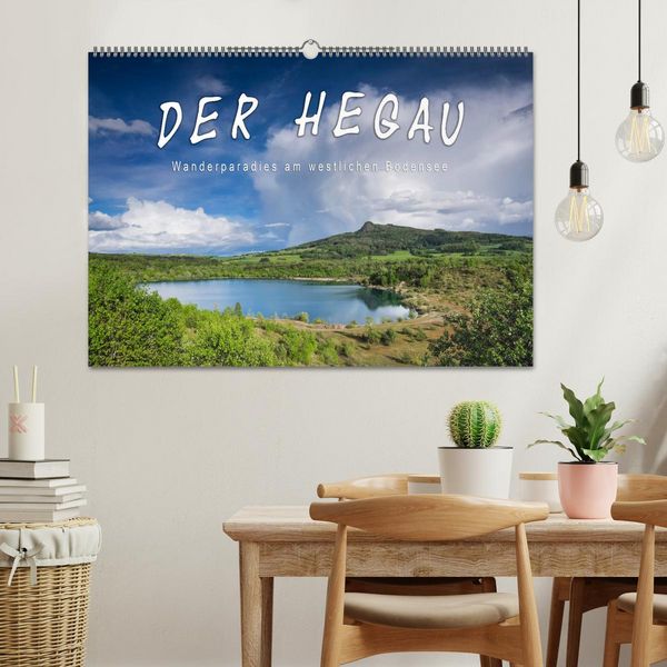 Produktbild: Der Hegau - Wanderparadies am westlichen Bodensee (Wandkalender 2026 DIN A2 quer), CALVENDO Monatskalender