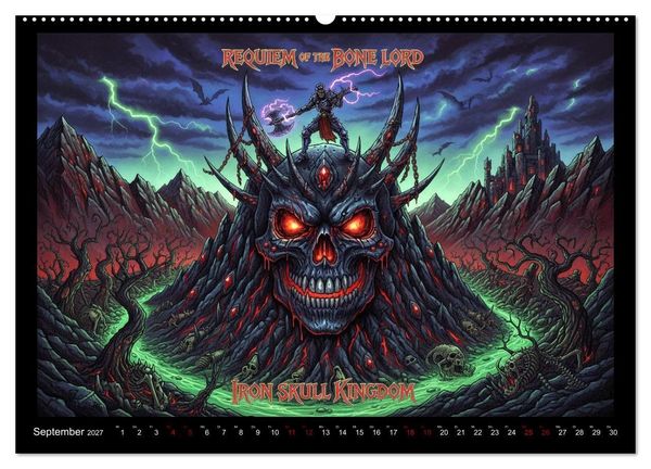 Produktbild: Schrill, bizarr und wilde Haare (hochwertiger Premium Wandkalender 2027 DIN A2 quer), Kunstdruck in Hochglanz