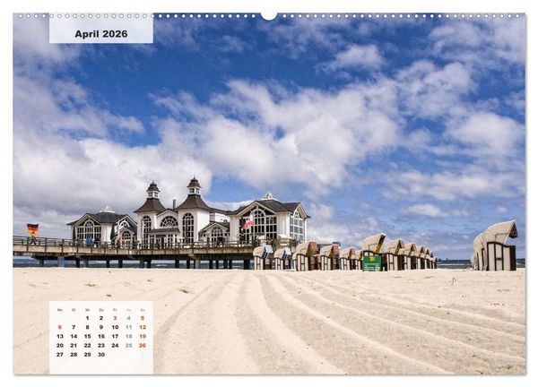 Produktbild: Nord-Ostsee Impressionen (Wandkalender 2026 DIN A2 quer), CALVENDO Monatskalender