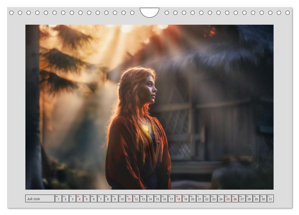 Produktbild: Die W&auml;chterinnen des Waldes (Wandkalender 2026 DIN A4 quer), CALVENDO Monatskalender