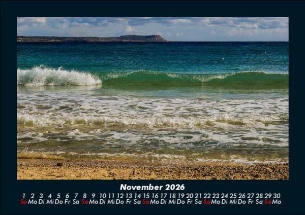 Produktbild: Meereslandschaft 2026 Fotokalender DIN A5