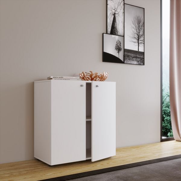 Produktbild: Holz Kommode Sideboard Anrichte Vandol 1 Dreht&uuml;ren